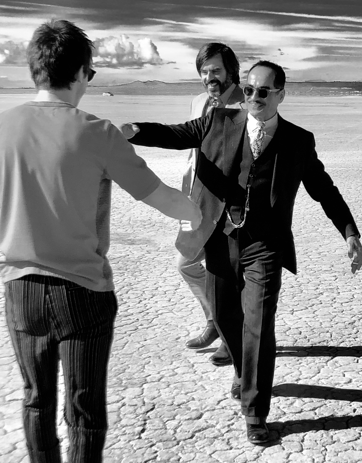 Navid Negahban Dan Stevens Jemaine ClementLegion 0182